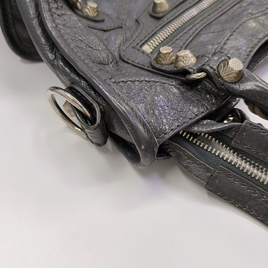 Classic City Mini Lambskin Gray