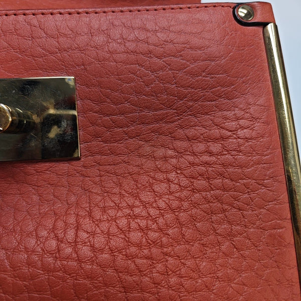Sally Leather Red