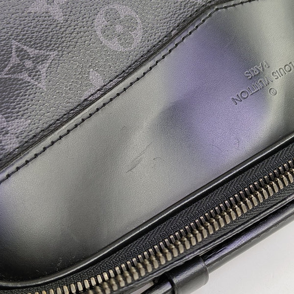 EXPLORER Monogram Coated Canvas Black
