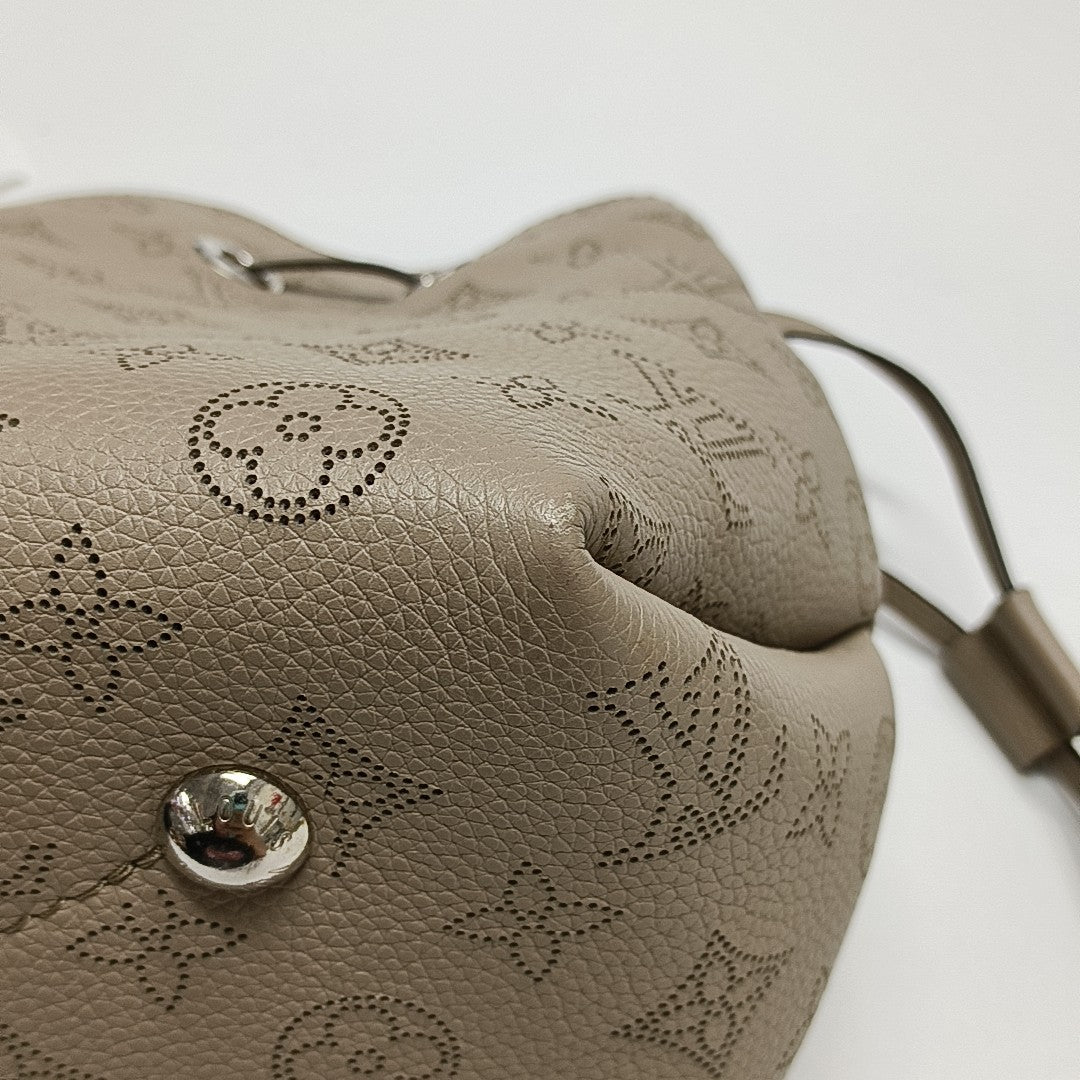 BELLA Monogram Calfskin Gray