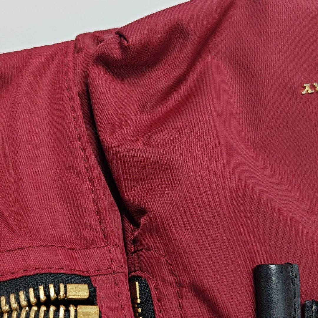 The Rucksack Medium Nylon Red