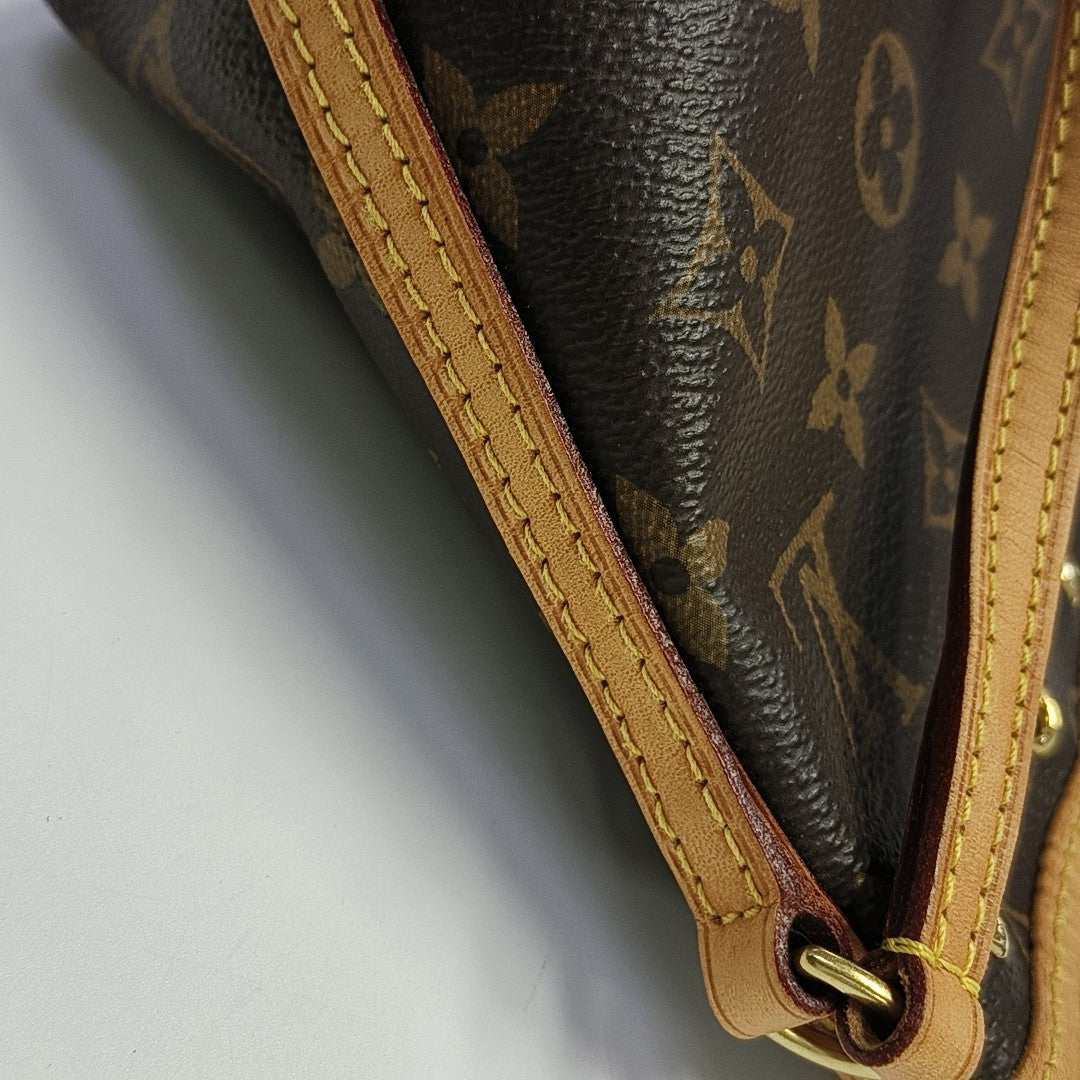 NÉONOÉ Nano Monogram Coated Canvas Brown
