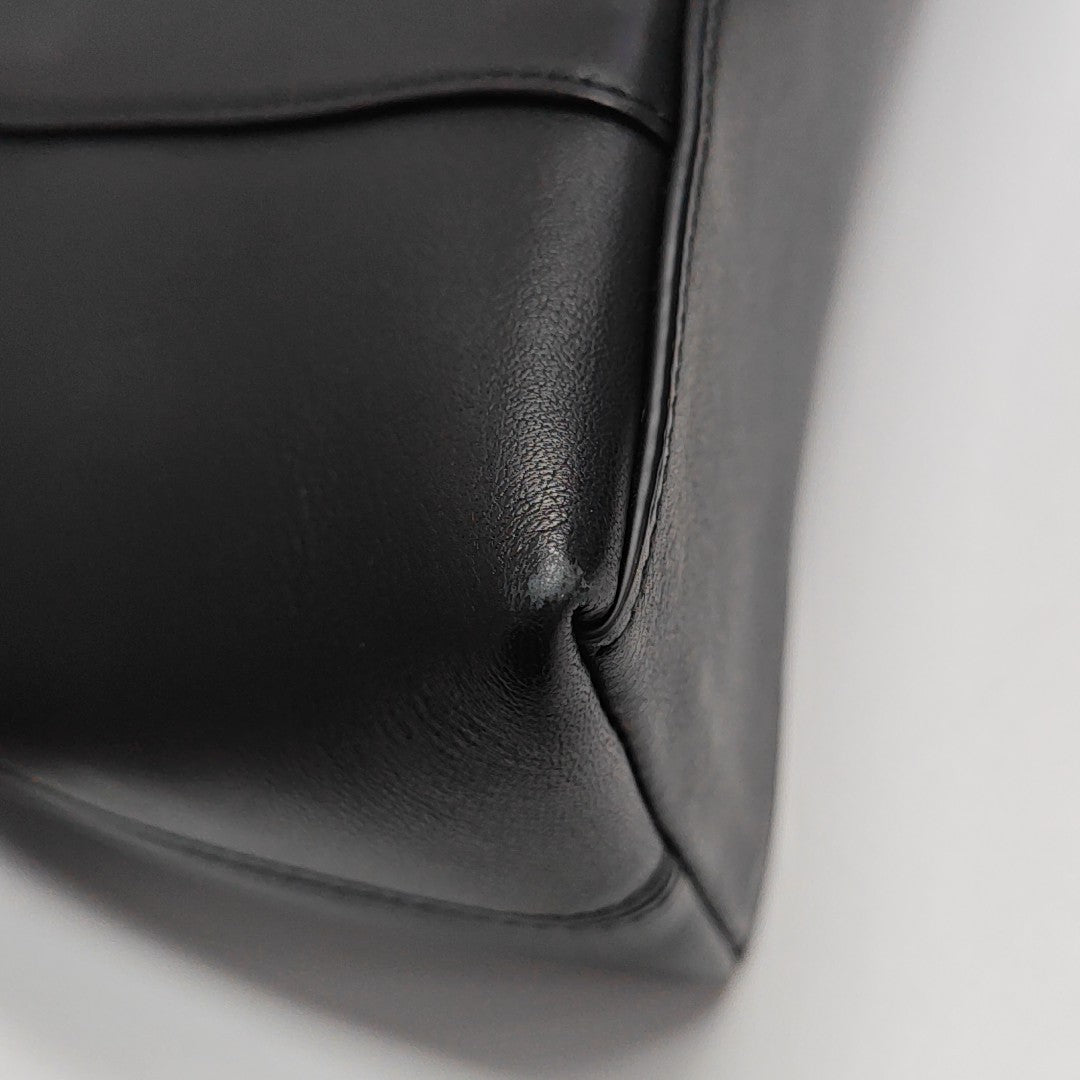 Downtown Small Quilted Calfskin Black