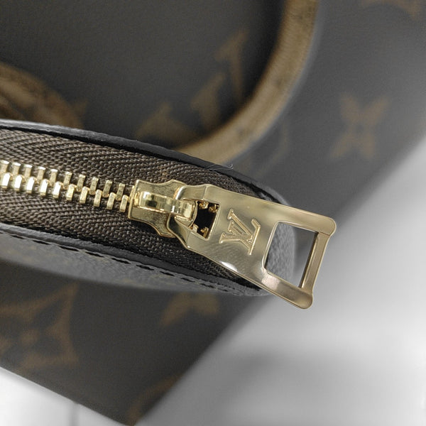 ONTHEGO PM Monogram Coated Canvas Brown