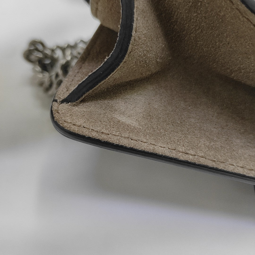 Dionysus Mini Monogram Coated Canvas Beige