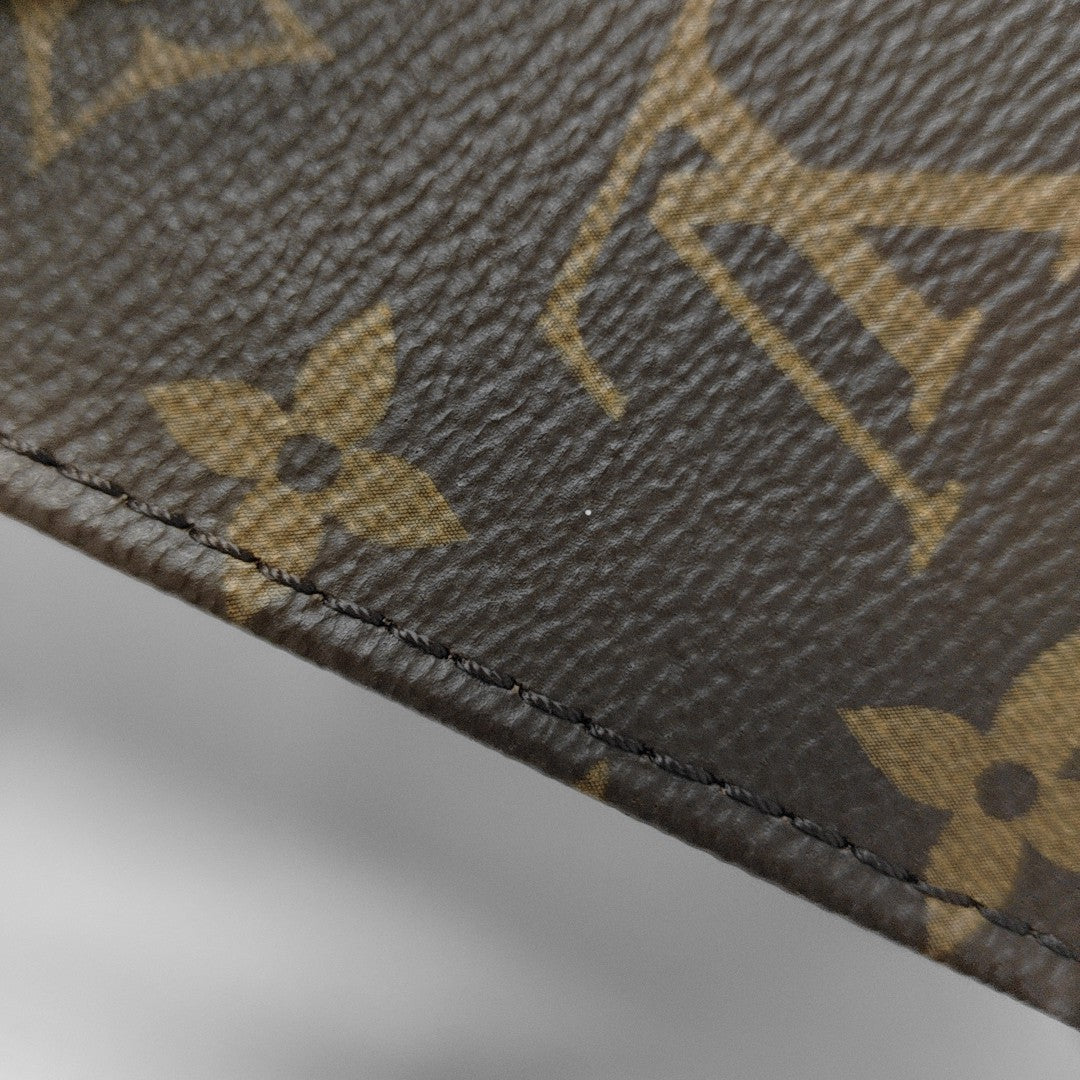 Authenticated pre-owned  SAC PLAT Mini Monogram Coated Canvas Brown - Tote Bag at Looply