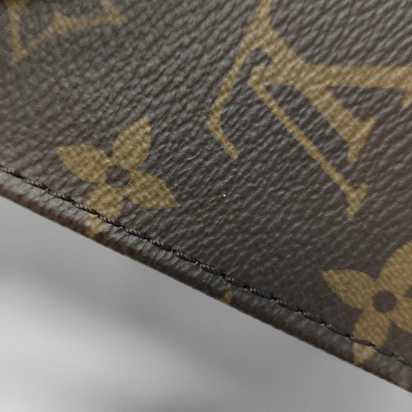 Authenticated pre-owned  SAC PLAT Mini Monogram Coated Canvas Brown - Tote Bag at Looply