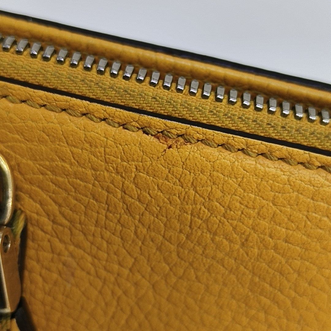 Calfskin Tote Bag Yellow