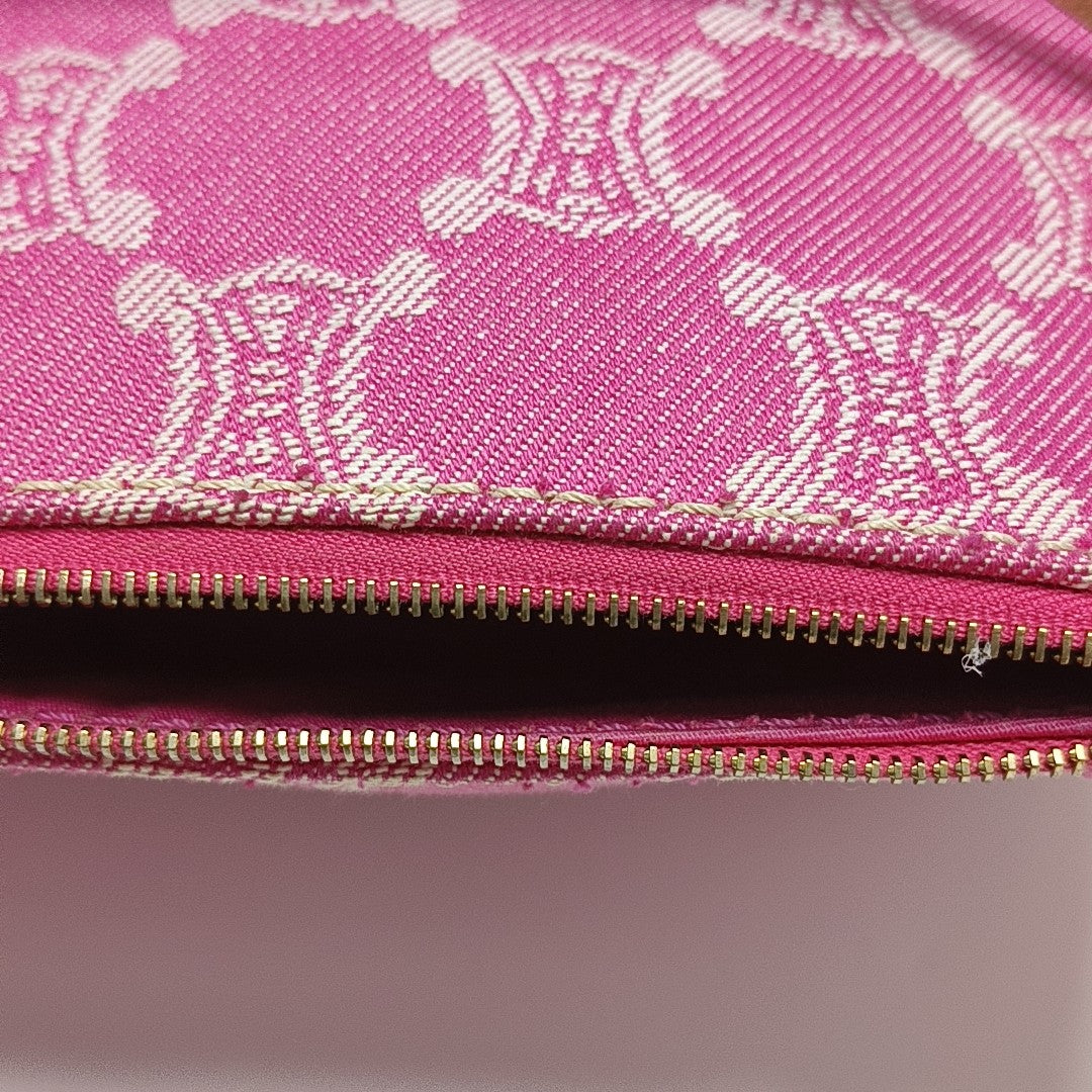 Canvas Top Handle Bag Red