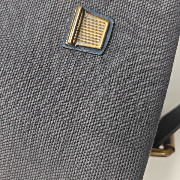 Fabric Shoulder Bag Blue