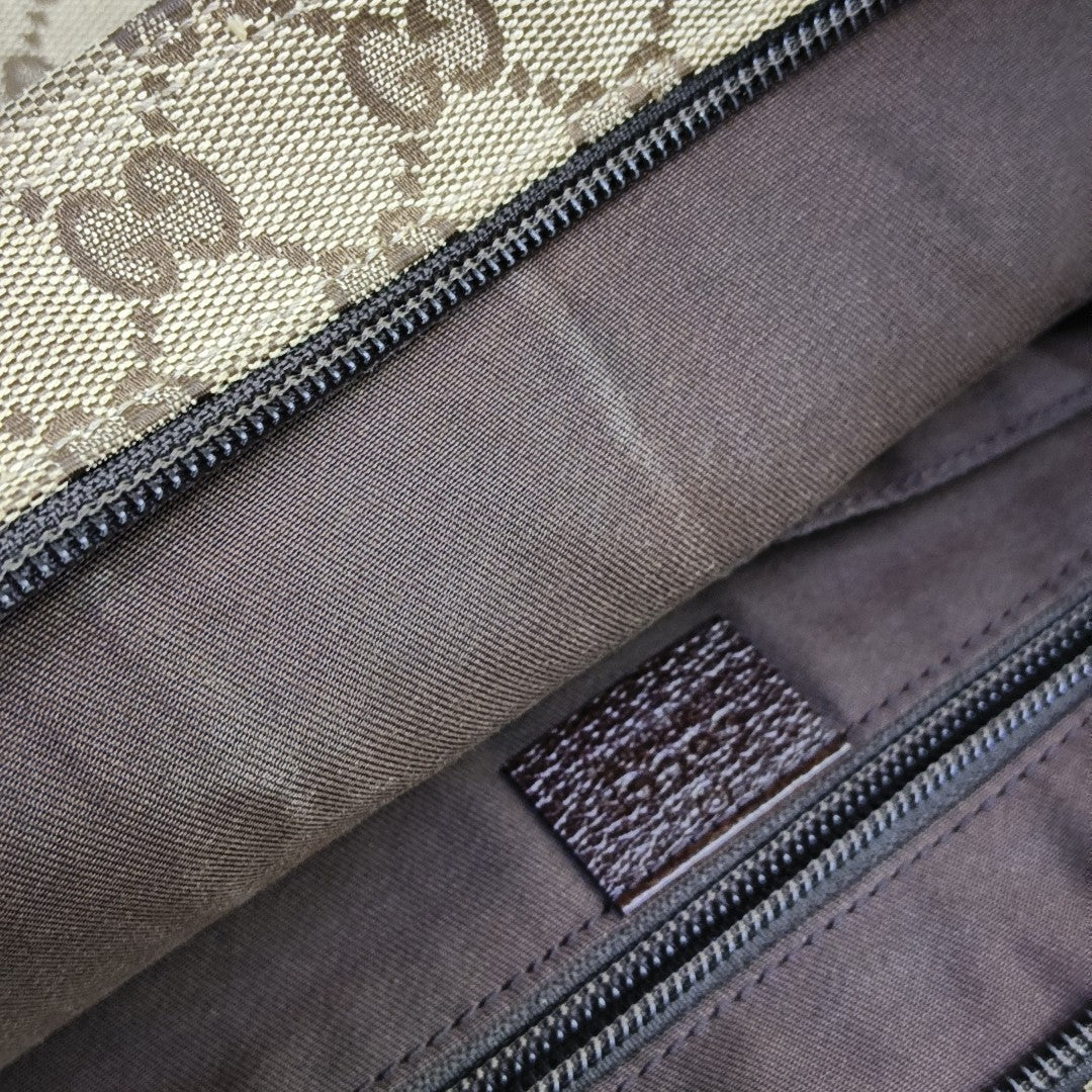 Ophidia Monogram Canvas Beige
