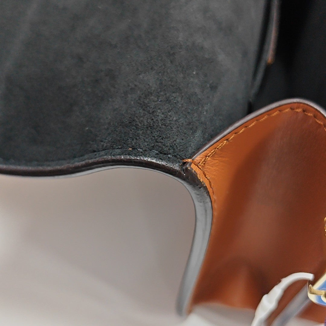 DAUPHINE Mini Monogram Coated Canvas Brown