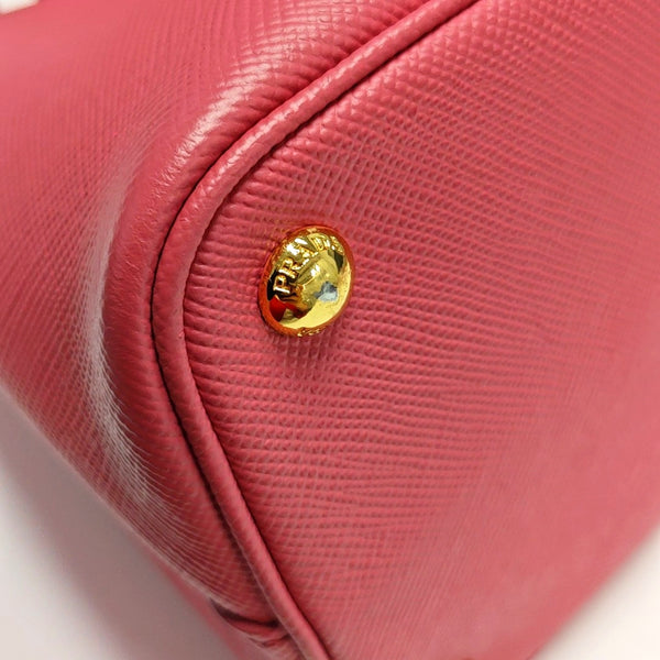 Double Medium Saffiano Calfskin Red