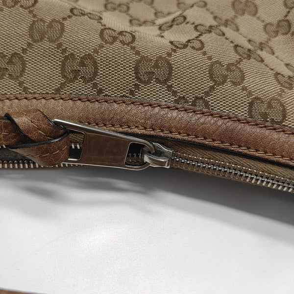 Monogram Canvas Top Handle Bag Beige