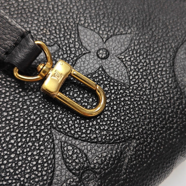 IVY Monogram Calfskin Black
