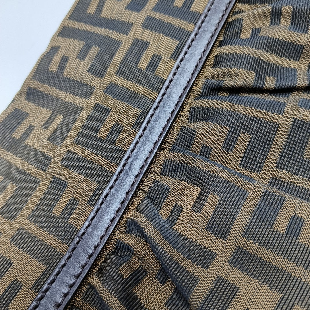 Canvas Shoulder Bag Brown