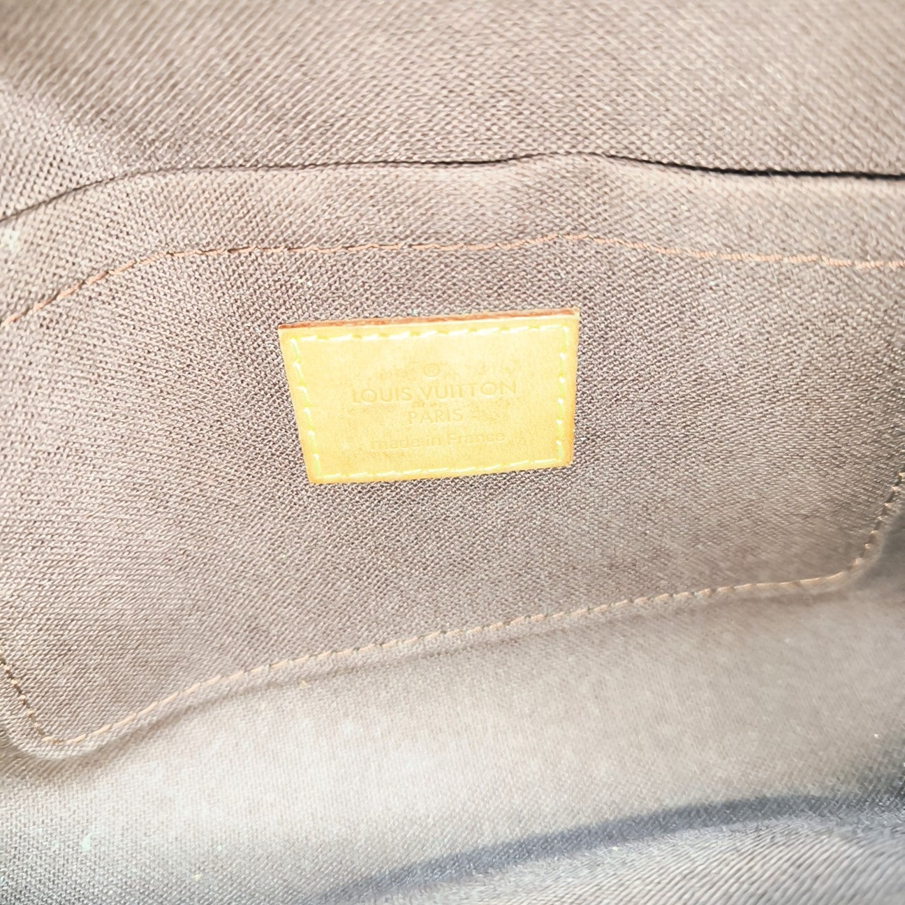 FAVORITE PM Monogram Coated Canvas Brown