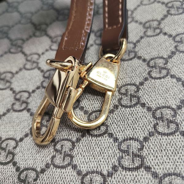 Retro Small Monogram Coated Canvas Brown