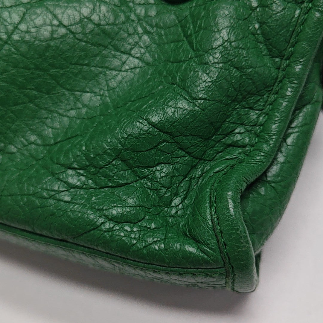 Classic City Lambskin Green