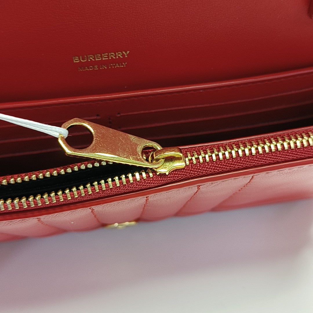 Lola Small Quilted Lambskin Red