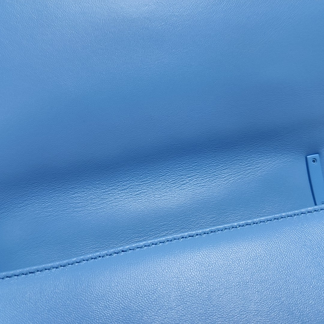 Lola Quilted Lambskin Blue