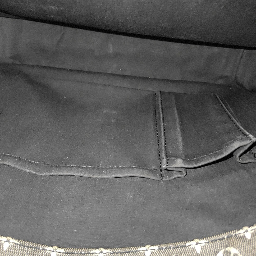 MARY KATE Monogram Canvas Gray