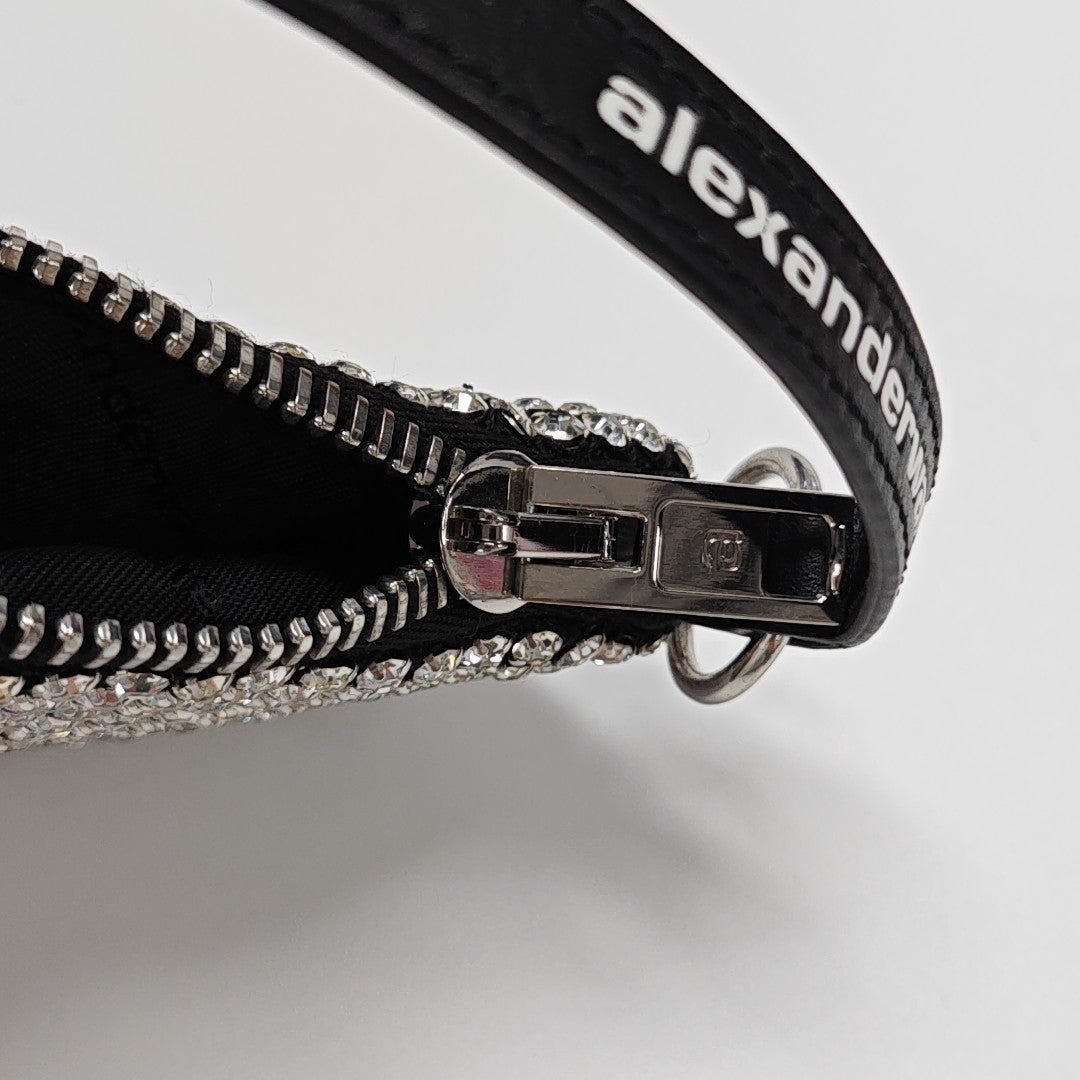Lab-Grown Diamond Top Handle Bag Silver