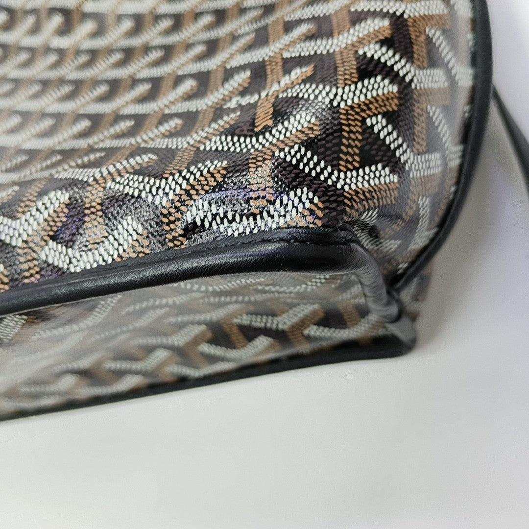 Anjou Mini Coated Canvas Black
