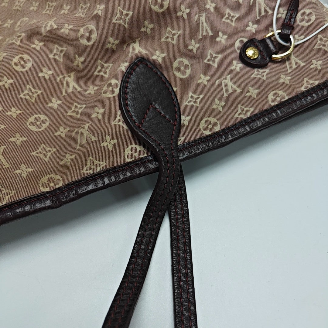 NEVERFULL MM Monogram Canvas Beige
