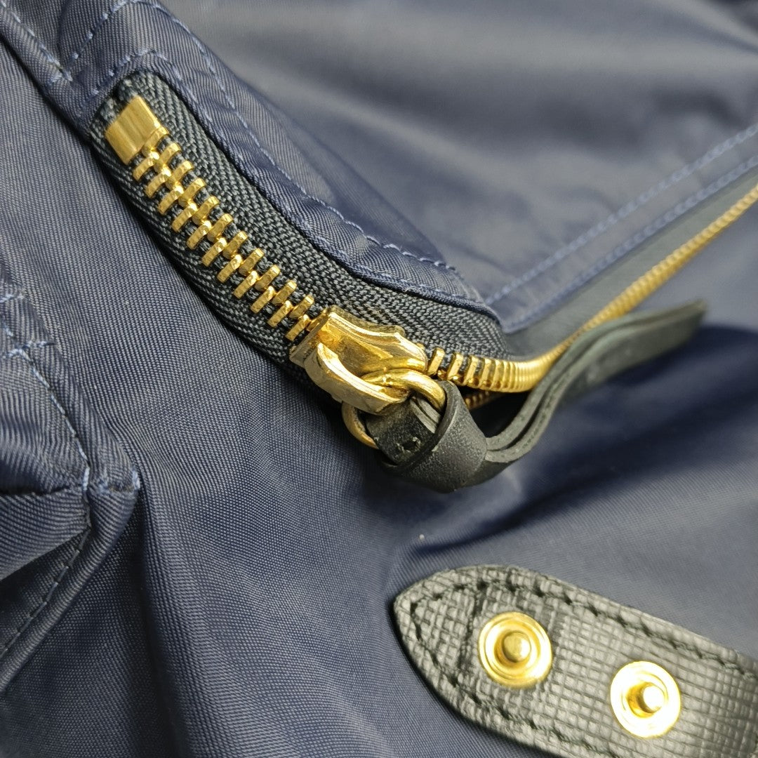 The Rucksack Nylon Blue