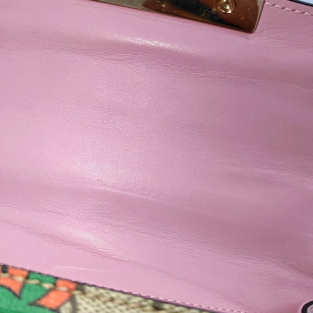 Authenticated pre-owned  Padlock Small Monogram Coated Canvas Multicolor - Crossbody Bag at Looply