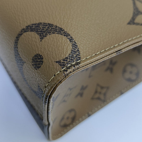 ONTHEGO PM Monogram Coated Canvas Brown