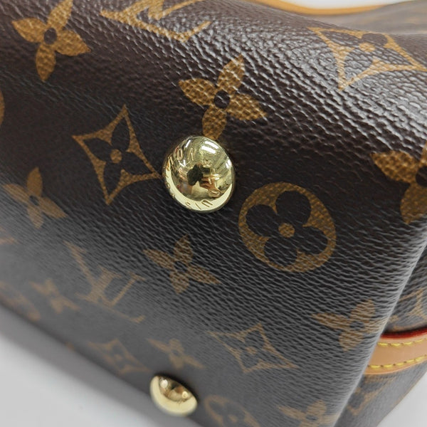 CARRYALL PM Monogram Coated Canvas Brown