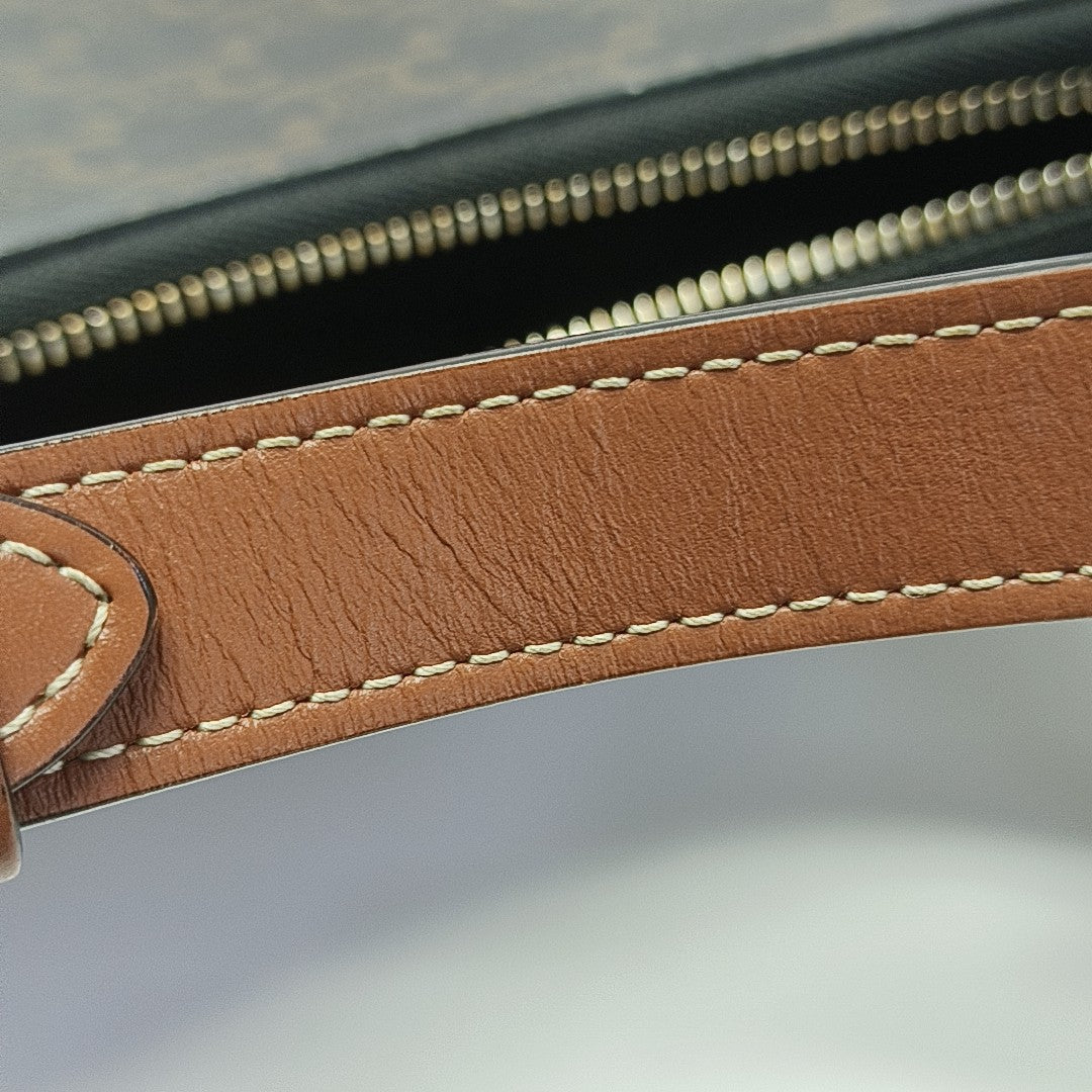 AVA Medium Coated Canvas Brown