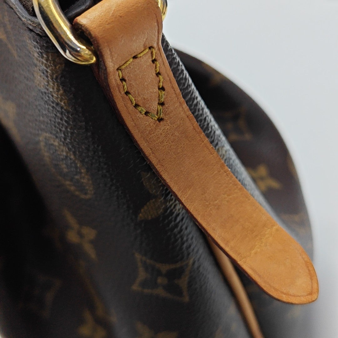 TURENNE Monogram Coated Canvas Brown