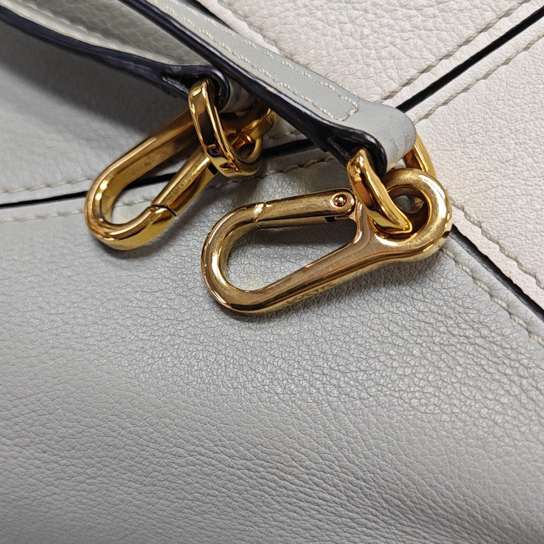 Puzzle Mini Calfskin Multicolor