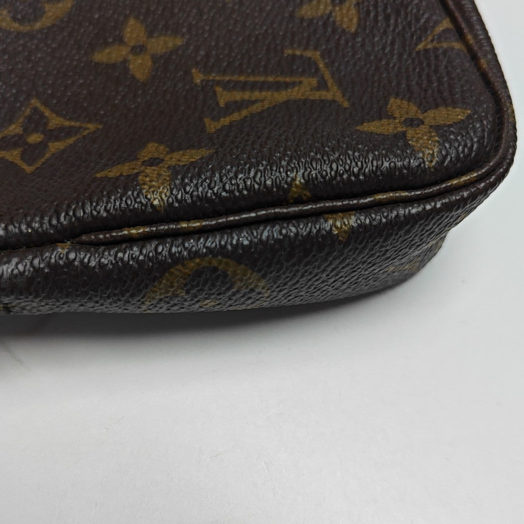 ACCESSOIRES Mini Monogram Coated Canvas Brown