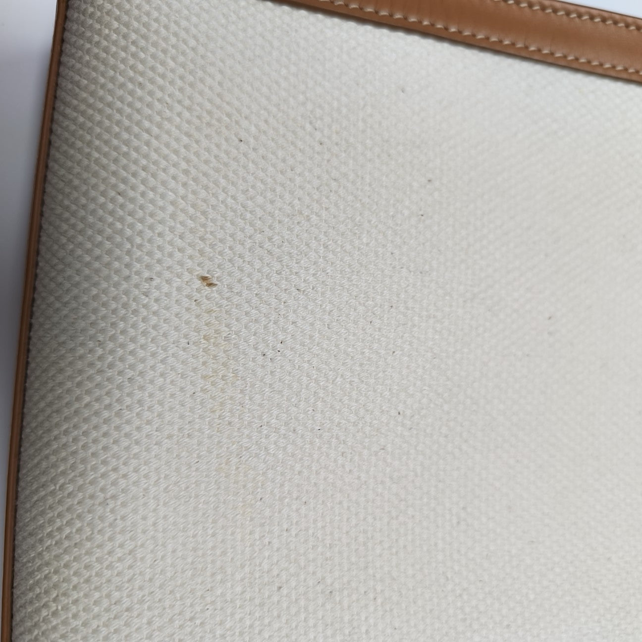 CABAS CELINE Mini Canvas White