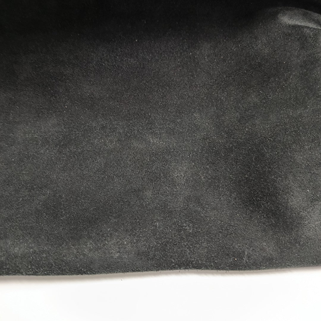 Suede Clutch Black