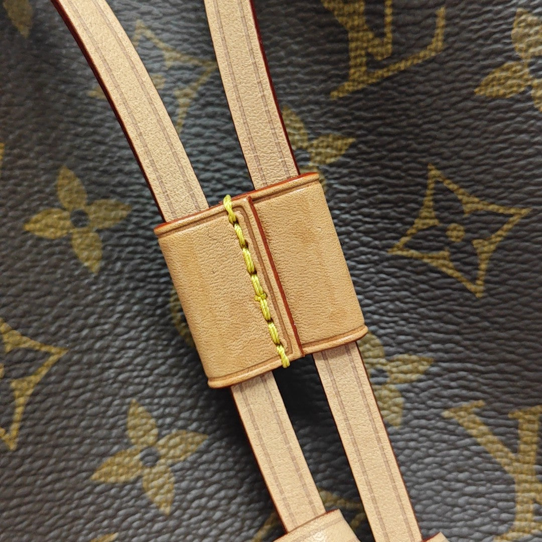 NÉONOÉ BB Monogram Coated Canvas Brown