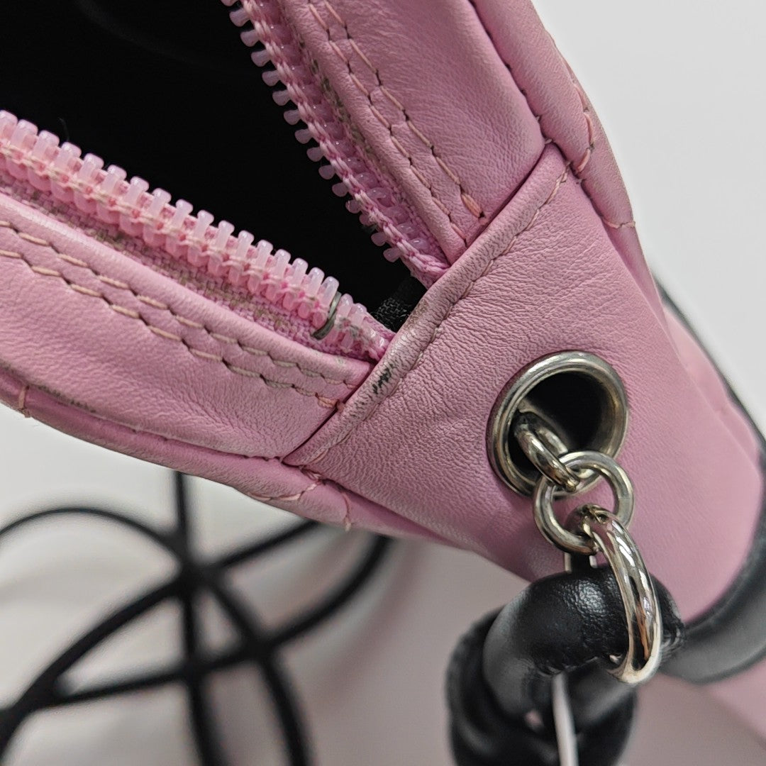 CAMBON Medium Quilted Calfskin Pink