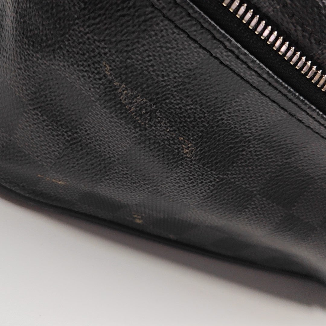 PORTE-DOCUMENTS GM Damier Graphite Coated Canvas Gray