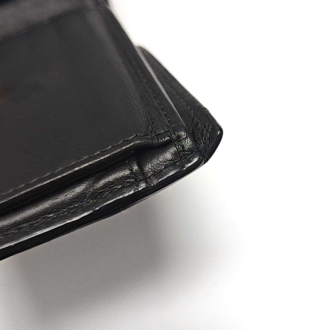 Calfskin Wallet Black