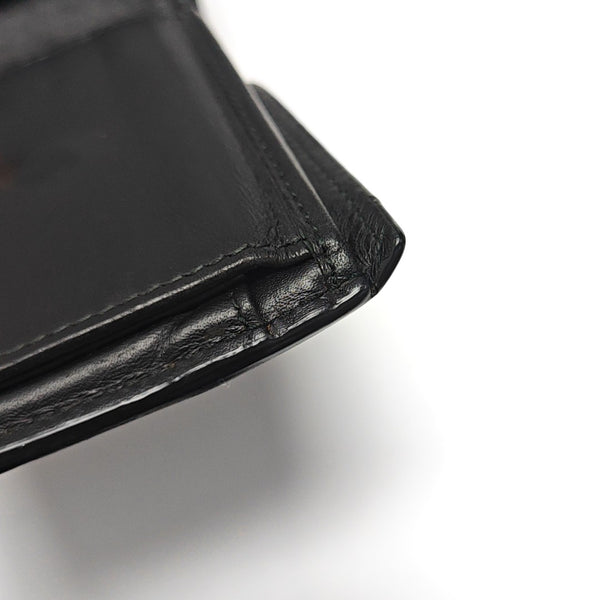 Calfskin Wallet Black