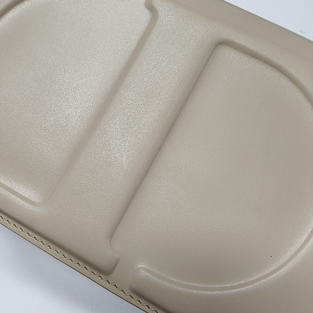 Calfskin Crossbody Bag Beige