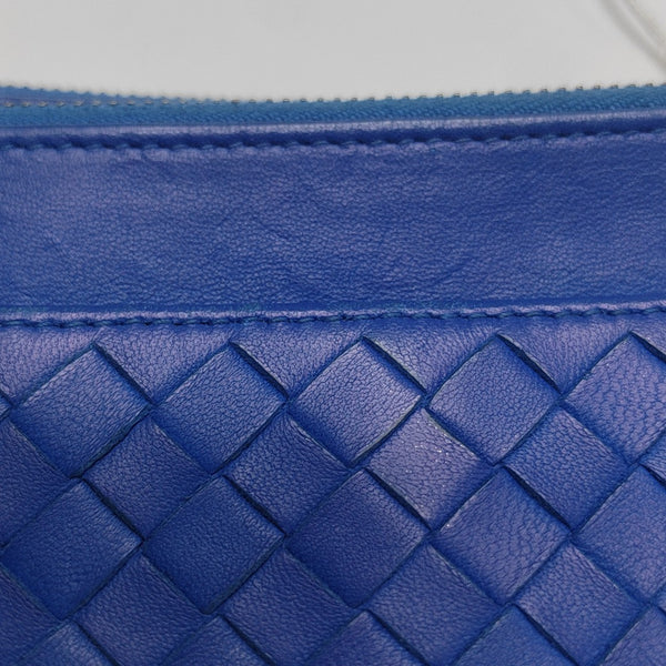 Calfskin Wallet Blue