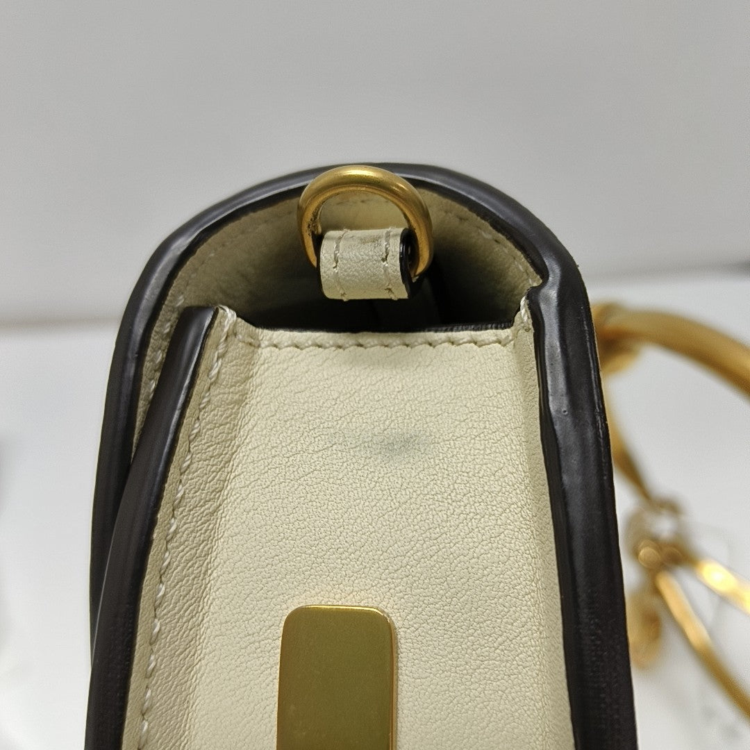 Nile Small Calfskin White