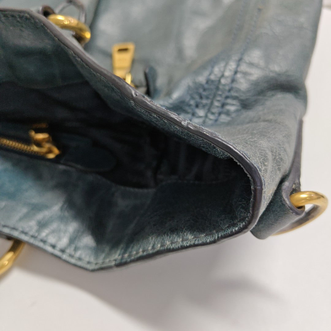 Saffiano Calfskin Green