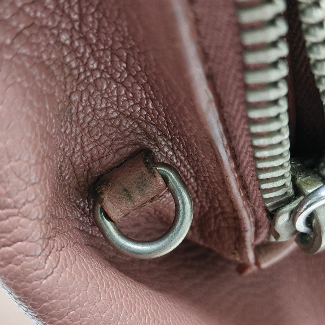 Calfskin Tote Bag Pink