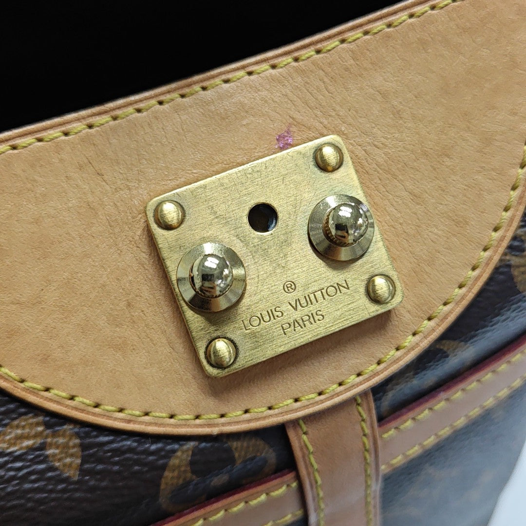 DUFFLE Monogram Coated Canvas Brown